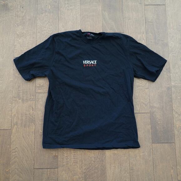 Rare Vintage Versace Sport T Shirts Medusa‎ Size XXL - Picture 1 of 7